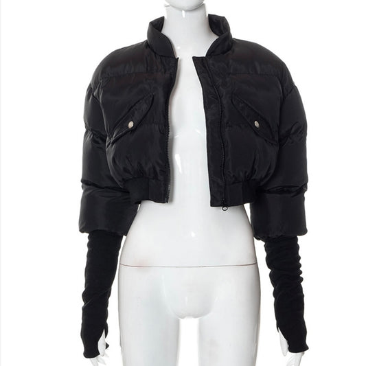 Cropped Puffer Jacket